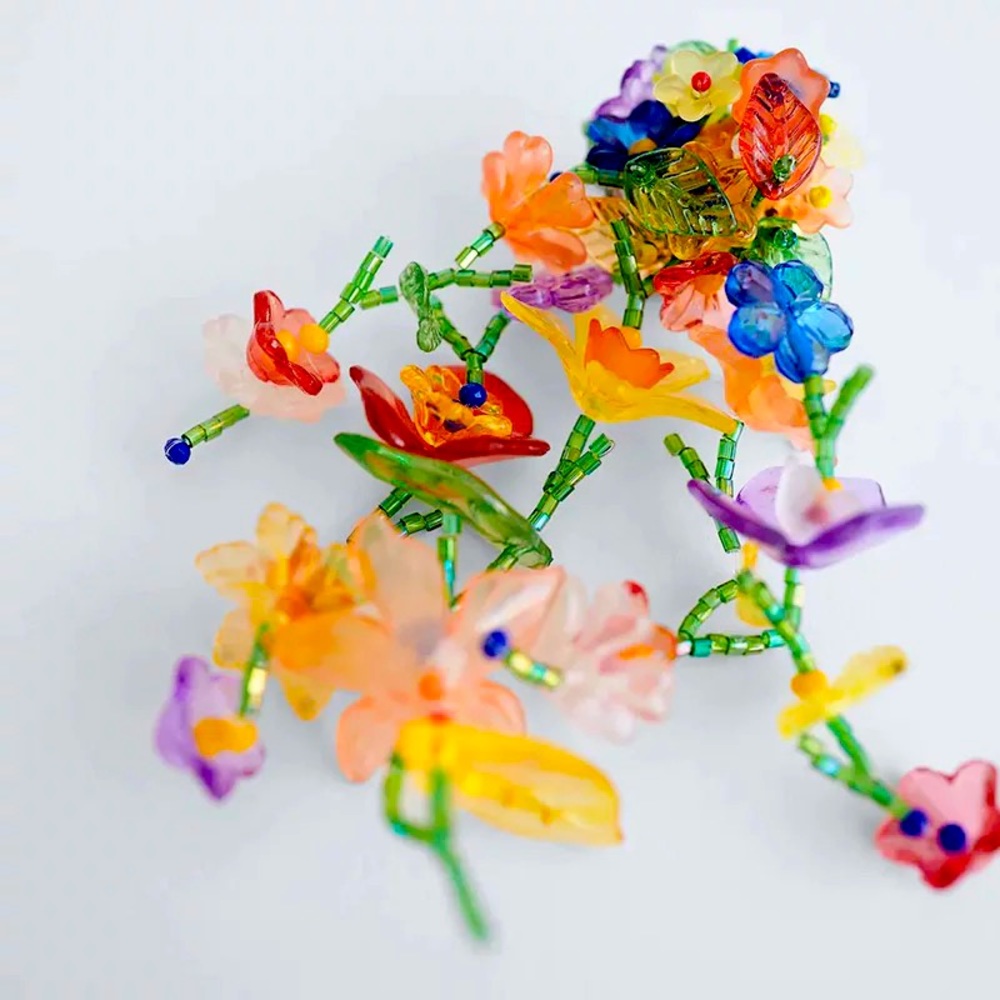 🍋2/$30 New Zara Cascading Flower Drop Earrings - Picture 4 of 8